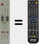 Télécommande pour remplacer TM1250 (AA59-00795A)
