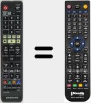 T&eacute;l&eacute;commande pour remplacer TM1251 (AH59-02404A)