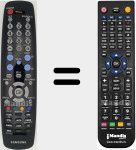 T&eacute;l&eacute;commande pour remplacer BN59-00752A