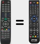 T&eacute;l&eacute;commande pour remplacer MI-BN5900863A