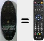 Télécommande pour remplacer TM1460 (BN59-01185L)