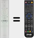 Télécommande pour remplacer BN59-01242C