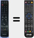 Télécommande pour remplacer BP59-00116A