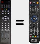 Télécommande pour remplacer 472563