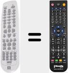 T&eacute;l&eacute;commande pour remplacer 97P1RA2FB3