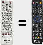 T&eacute;l&eacute;commande pour remplacer SE-R0192 (AK59-00028G)