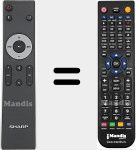 Télécommande pour remplacer SH487