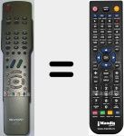 T&eacute;l&eacute;commande pour remplacer GA 422 WJSA (32534)