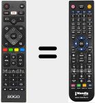 T&eacute;l&eacute;commande pour remplacer SS-3255