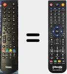 Télécommande pour remplacer SA24S40