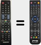 Télécommande pour remplacer BN59-01178F