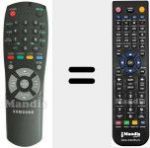 T&eacute;l&eacute;commande pour remplacer AA5900116A