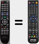 Télécommande pour remplacer TM950 (AA59-00484A)