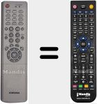 T&eacute;l&eacute;commande pour remplacer AH5901169B