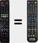 T&eacute;l&eacute;commande pour remplacer AK59-00164A