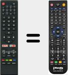 T&eacute;l&eacute;commande pour remplacer SA40S55N