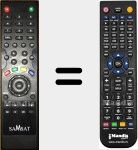 T&eacute;l&eacute;commande pour remplacer HD60Mini