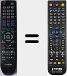 Télécommande pour remplacer BN59-00901A