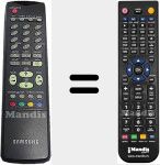 T&eacute;l&eacute;commande pour remplacer AA5910103F