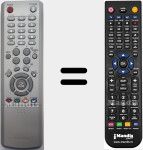 T&eacute;l&eacute;commande pour remplacer TM76B (BN5900454A)