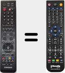 T&eacute;l&eacute;commande pour remplacer TM87C (BN59-00603A)