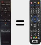 Télécommande pour remplacer BN59-01220D