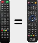 Télécommande pour remplacer SEL001