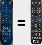 T&eacute;l&eacute;commande pour remplacer SELD24-881HDB