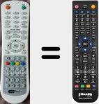 T&eacute;l&eacute;commande pour remplacer SELD24-881FHW