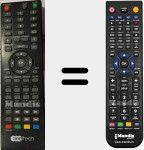 Télécommande pour remplacer ST215DBU