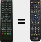 T&eacute;l&eacute;commande pour remplacer 08015045