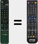 Télécommande pour remplacer GA902WJSA