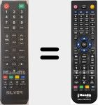 T&eacute;l&eacute;commande pour remplacer IP-LE410885