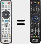 T&eacute;l&eacute;commande pour remplacer Silverscreen