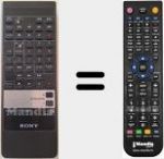 Télécommande pour remplacer RM-S703 (146580111)