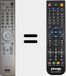 T&eacute;l&eacute;commande pour remplacer RM-EA002 (147939311)