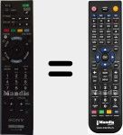 T&eacute;l&eacute;commande pour remplacer RMED053 (149199521)