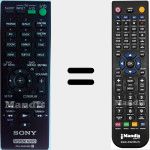 T&eacute;l&eacute;commande pour remplacer RM-AMU 085 (148767711)