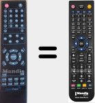 T&eacute;l&eacute;commande pour remplacer SV400W