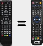 T&eacute;l&eacute;commande pour remplacer RC57DUSB