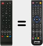 Télécommande pour remplacer BM40L81+