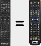 T&eacute;l&eacute;commande pour remplacer TDL19R4ST008