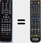 Télécommande pour remplacer Poseidon (S2402THC)
