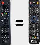 T&eacute;l&eacute;commande pour remplacer ER22655HS (T179018)