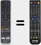 T&eacute;l&eacute;commande pour remplacer EN3D39 (T210143)