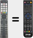 Télécommande pour remplacer ERF2L36H (T336859)