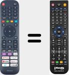 Télécommande pour remplacer EN2AK30H (T305794)