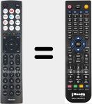 Télécommande pour remplacer ERF3E86H (T313178)