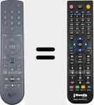 T&eacute;l&eacute;commande pour remplacer T4HS1906