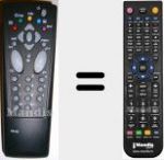 T&eacute;l&eacute;commande pour remplacer TC100 (20879570)